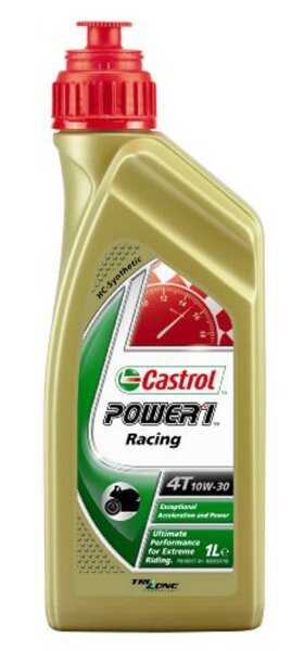 CASTROL Motoröl "Power1 Racing 4T" 10W-30, 4-Takt, 1 l Flasche