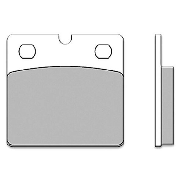 GALFER Bremsbelag "FD013" Satz G1370, Sintermetall Straße