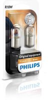 Kugellampe 12 V, 10 W BA15s, R10W PHILIPS, SB-verpackt