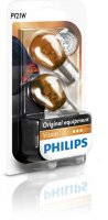 Kugellampe 12 V, 21 W BAU15s, PY21W, gel PHILIPS,...