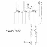 ROCKSHOX Domain Coil 302/318 2007-2010 Feder extra weich,...