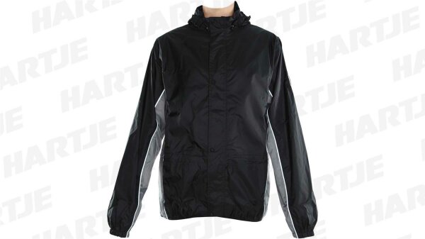 regenjacke "rain guard" gr. xl schwarz/dolomit