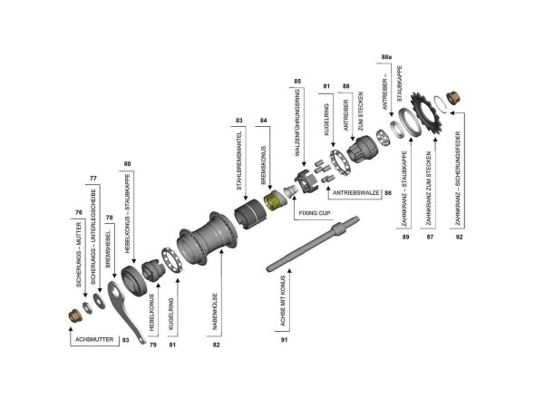 BREMSKONUS KPL. 84