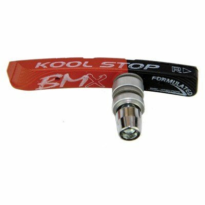 KOOL STOP Bremsschuh "BMX" SB-verpackt, für V-Brake , Karte à 2 Stück, extra abgestimmt auf die Beschaffenheit und Struk