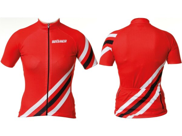 bioracer cycl. shirt lady rot/weiss gr. s