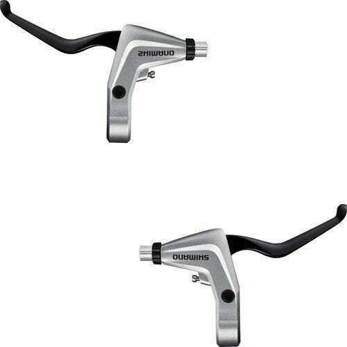 bremshebel shimano bl-t4000rs rechts, für v-brake, 2-finger, silber