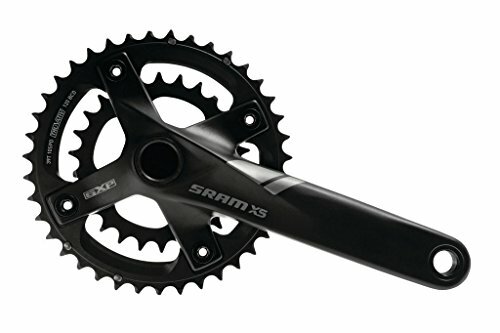 krg sram crank x5, gxp, 9-fach 00.6118.233.000 schwarz, 175mm