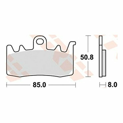 TRW Bremsbelag "MCB 856" Rennsportartikel, nicht z Typ CRQ, Hyper