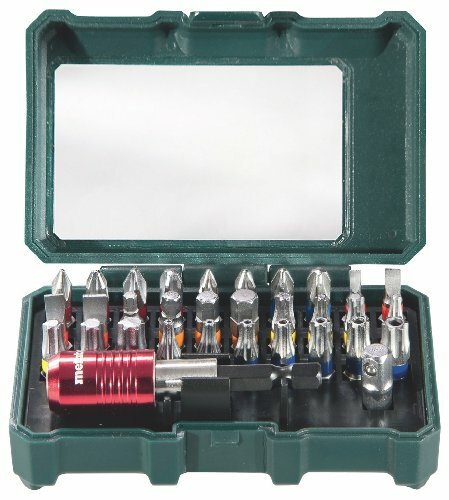 METABO Bit-Box "Promotion", Bestehend aus:, S 2-Bits, L 25mm (30 Stück), Phillips: PH 1x 1, PH 2 x 2, PH 3 x 1, Pozidriv