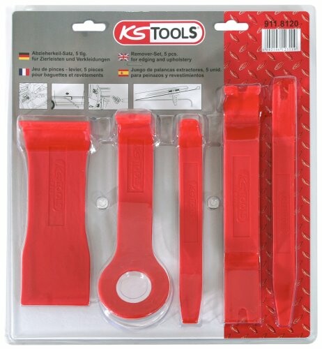 KS-TOOLS Demontagekeilsatz Spezialkunststoff, Ansa 5-tlg.