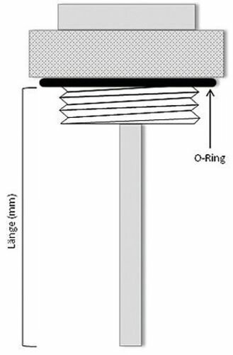 SPEC-X Öltemperaturdirektmesser Wird geg HH 84 Gewinde Ø (mm): 30 Steigung (mm): 1,5 Länge (mm): 20