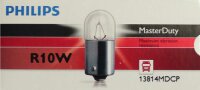 Kugellampe, 24 V, 10 W, BA15S, R10W PHILIPS "Master...