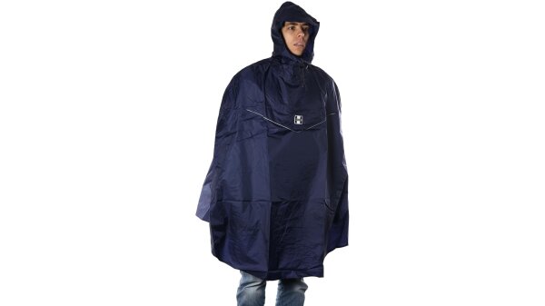 HOCK Poncho "Rain Light" 100 % Nylon, seitliche Druckverschl