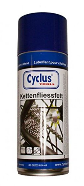 CYCLUS Kettenfett Abschleuderfest, wasse 400 ml Spraydose