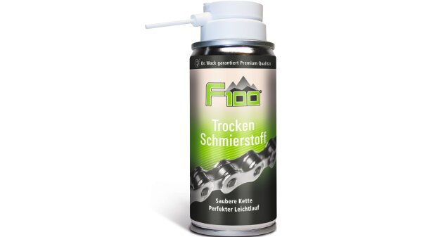 trocken schmierstoff spray f100 100ml, spraydose