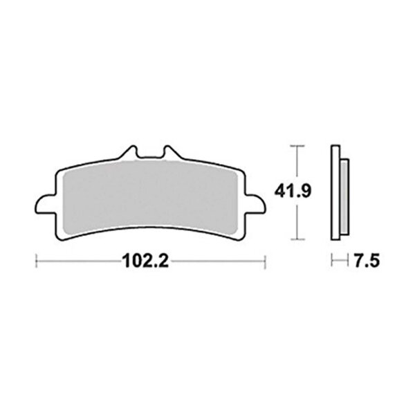 TRW Bremsscheibe "MST271RAC" starr, mit ABE