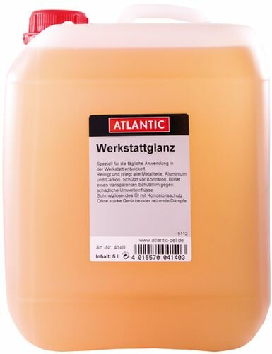 atlantic werkstattglanz 5 l kanister inkl. zapfh.