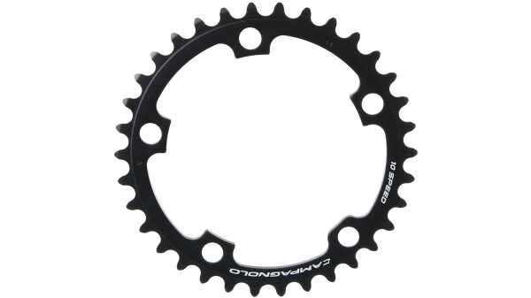 CAMPAGNOLO Kettenblatt SR = Super Record CE Carbon, CT 34 Zähne, 10-fach, 5-Arm, 110 mm Lochkreis