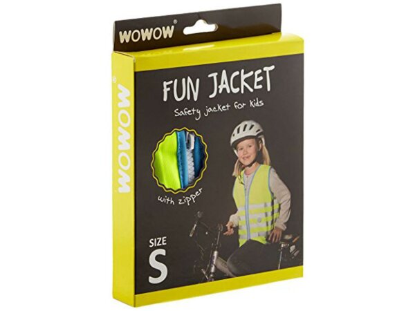 wowow reflex-kinderweste fun jacket", ab 10 jahre