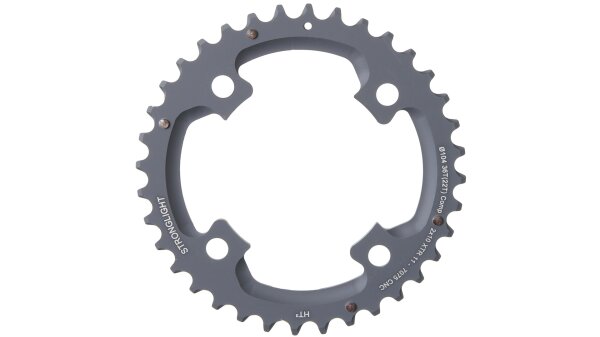 kettenblatt stronglight mtb shimano 2x10 für xtr fc m980 4-arm außen 36(22) zähne