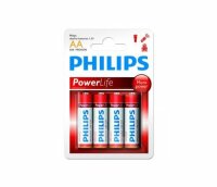 PHILIPS Batterie "Powerlife" SB-verpackt Mignon...