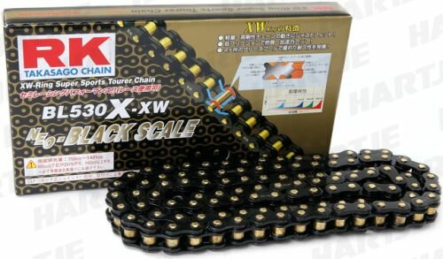 RK Kette "BL530GXW Black Scale"  (5/8x3/8) XW-Ring 112 Glieder, H