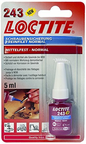 LOCTITE Schraubensicherung "243" Mittelf 5 ml Flasche, SB-verpackt