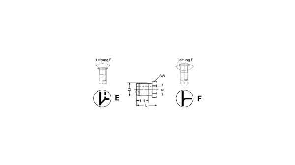 COHLINE Bremsleitung Ø 4,75 mm, komplett F+F-Bördel, 200 mm