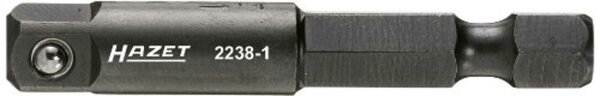 HAZET Adapter 1/4", zum Verbinden von Steckschlüss von 4-kt. Antr