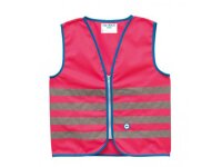 sicherheitsweste wowow fun jacket für kinder pink...