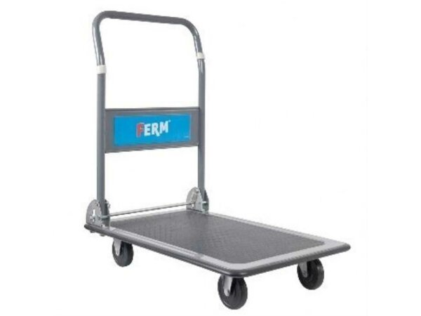 FERM Transportwagen "FB-150N" Tragkraft 150 kg, 2  grau/blau