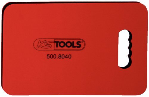 KS-TOOLS Kniebrett Maße: 480 x 320 x 36 mm Feuchti rot / schwarz