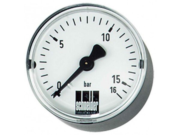 SCHNEIDER Manometer, Standard, waagerecht, Anschluß: 1/