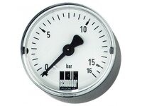 SCHNEIDER Manometer, Standard, waagerecht,...