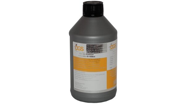 CGS Klimakompressoröl "PAO68" Universal, 1 l Flasche