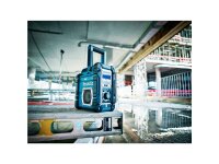 MAKITA Baustellenradio "DMR112" Akku- oder Netzbet blau / schwarz