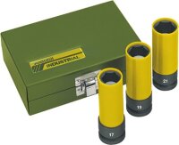 IMPACT-RADMUTTERN-SATZ 1/2" (17,19,21MM)