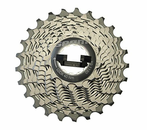 SRAM Kassettenzahnkranz "XG-1190", 11-fach, Shimano kompatibel, CNC Konstruktion aus CrMo Stahl, großes Ritzel und Versc