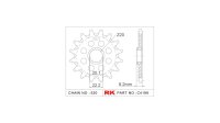 RK Antriebsritzel "4199-8Q" 520, Stahl,  13...