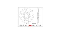 RK Antriebsritzel "5255-2Q" 525, Stahl,  16...