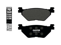 GALFER Bremsbelag "FD260" Satz G1054, Organisch...