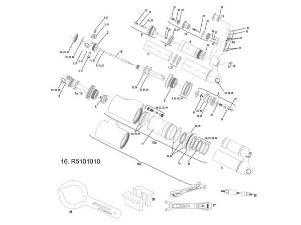 ROCKSHOX Ventil für Vivid Air,