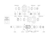 FULCRUM Ersatz Für Laufrad Racing Quattr Option Kit HH12 mm