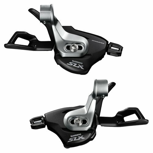 SHIMANO Daumenschalthebel "SLX" SL-M7000 Paar, (2-/3-fach links und 11-fach rechts), ohne Ganganzeige, I-Spec II