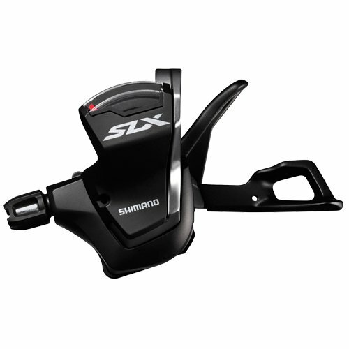 SHIMANO Daumenschalthebel "Deore SLX" SL-M7000 Mod.17, 2-/3-fach links, mit Ganganzeige, mit breiter Schelle