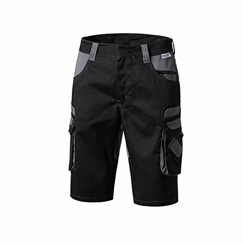 PIONIER Shorts "Tools Bermuda" 65 % Polyester, 35  schwarz/grau, 