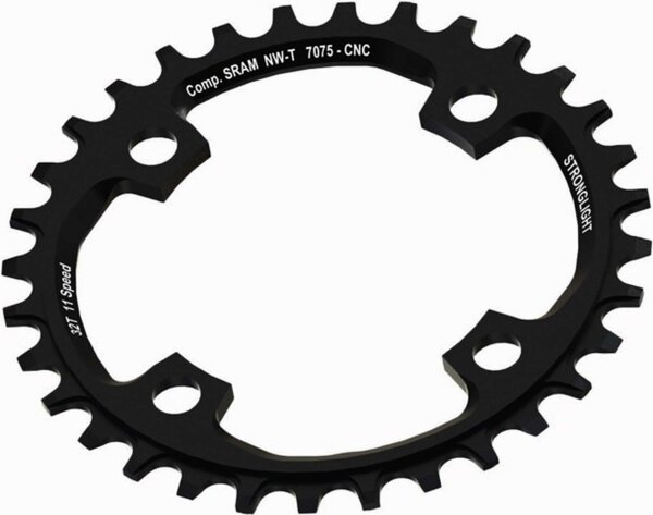 Kettenblatt Stronglight MTB Sram 1x11 für X01 4-Arm 34Z ohneGewinde sw LK104mm