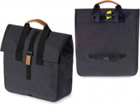 shoppertasche basil urban dry wasserdicht charcoal melee...