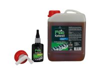 kettenöl f100 2 liter kanister mit auslaufhahn+50ml...