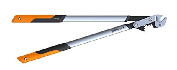 FISKARS Astschere "PowerGearTM X" Getrie "LX99-L-Amboss", für trockene Hölzer Länge: 800 mm, Gewicht: 1357 g